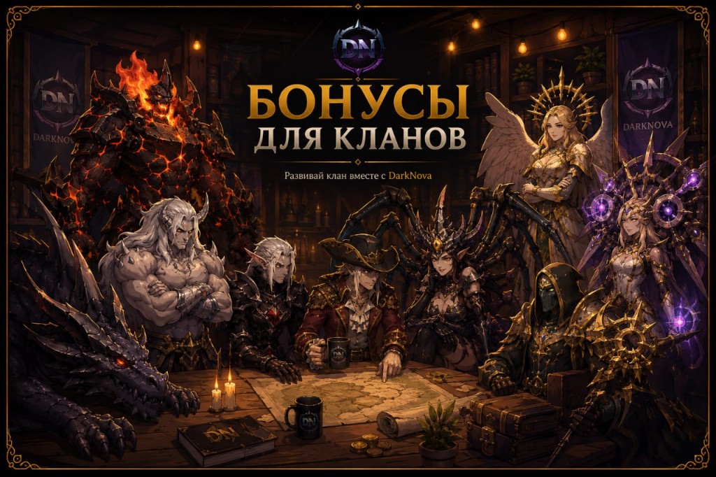 Бонусы для кланов