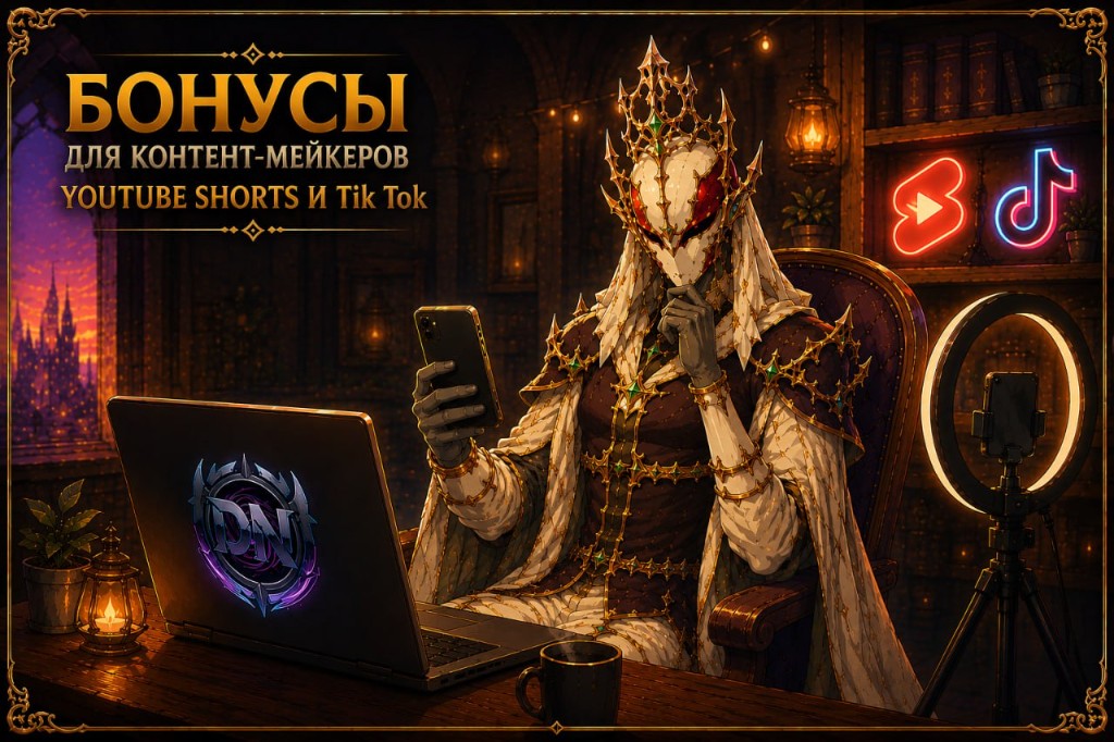Бонусы для контент-мейкеров