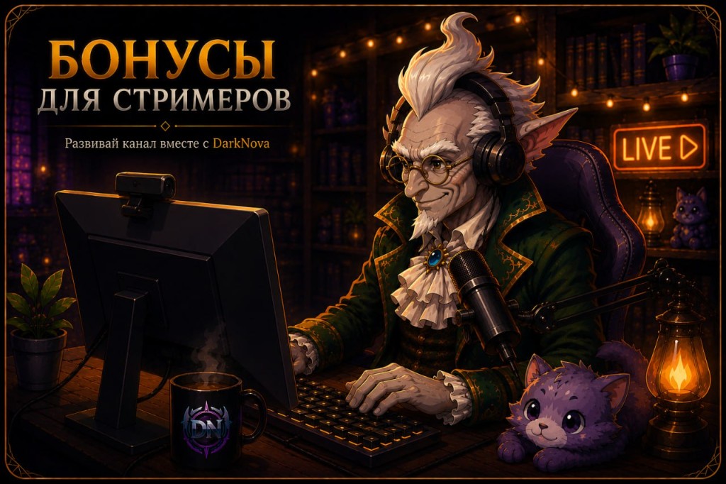 Бонусы для стримеров